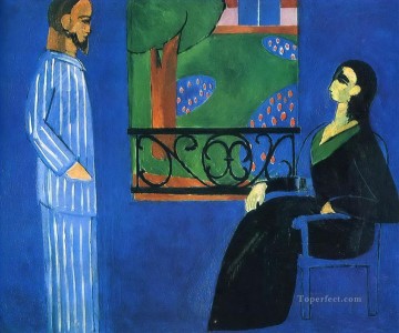Conversación fauvismo abstracto Henri Matisse Pinturas al óleo